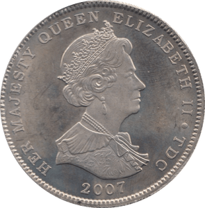 2007 FIVE POUNDS TRISTAN DA CUNHA - WORLD COINS - Cambridgeshire Coins