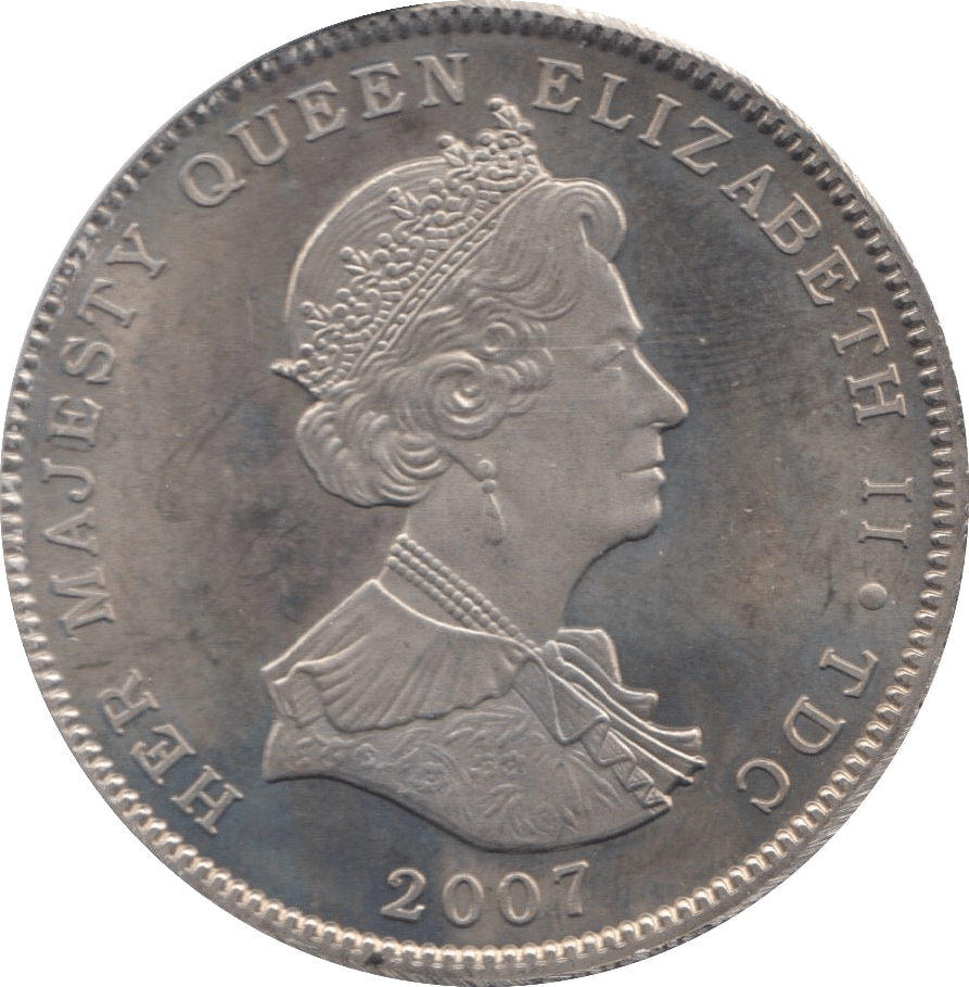 2007 FIVE POUNDS TRISTAN DA CUNHA - WORLD COINS - Cambridgeshire Coins