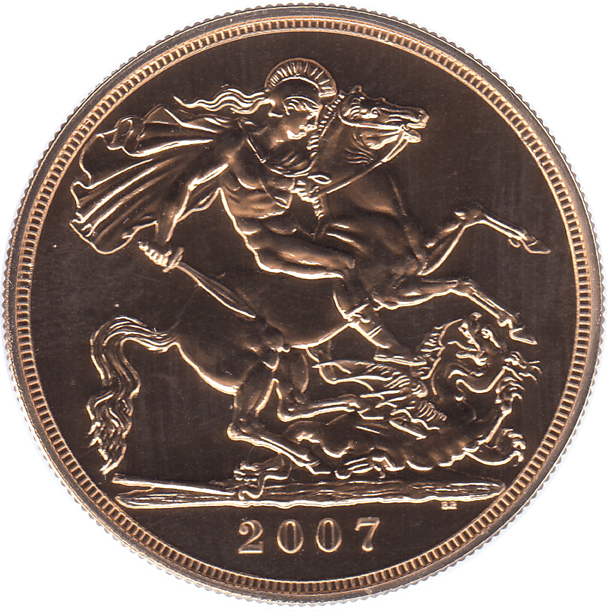 2007 GOLD FIVE POUND ( BU ) - GOLD FIVE POUNDS - Cambridgeshire Coins
