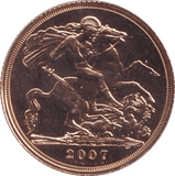 2007 GOLD SOVEREIGN ( BU ) - SOVEREIGN - Cambridgeshire Coins