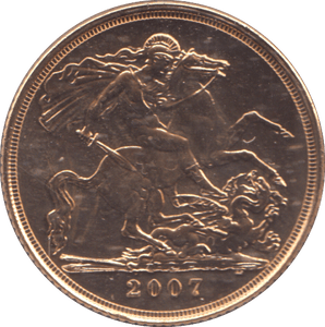 2007 GOLD SOVEREIGN ( BU ) - SOVEREIGN - Cambridgeshire Coins