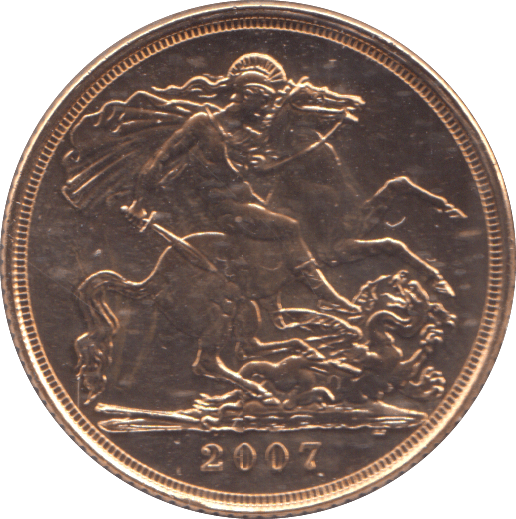 2007 GOLD SOVEREIGN ( BU ) - SOVEREIGN - Cambridgeshire Coins