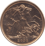 2007 GOLD SOVEREIGN ( BU ) - SOVEREIGN - Cambridgeshire Coins