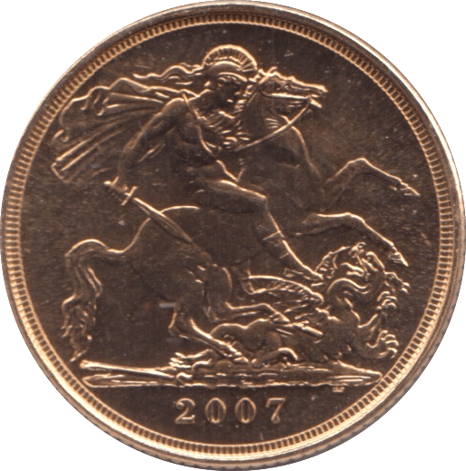 2007 GOLD SOVEREIGN ( BU ) - SOVEREIGN - Cambridgeshire Coins