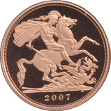 2007 GOLD SOVEREIGN ( PROOF ) - SOVEREIGN - Cambridgeshire Coins