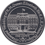 2007 ONE CROWN FALKLAND ISLANDS - WORLD COINS - Cambridgeshire Coins