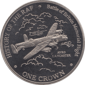 2007 ONE CROWN GIBRALTAR - WORLD COINS - Cambridgeshire Coins