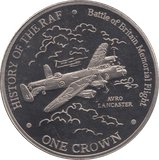 2007 ONE CROWN GIBRALTAR - WORLD COINS - Cambridgeshire Coins