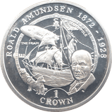 2007 ONE CROWN ROALD AMUNDSEN - WORLD COINS - Cambridgeshire Coins