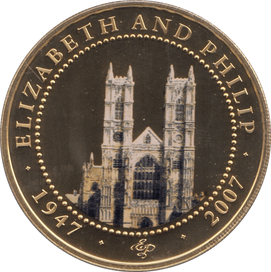 2007 ONE DOLLAR COOK ISLANDS ELIZABETH AND PHILIP 8 - ONE DOLLAR - Cambridgeshire Coins