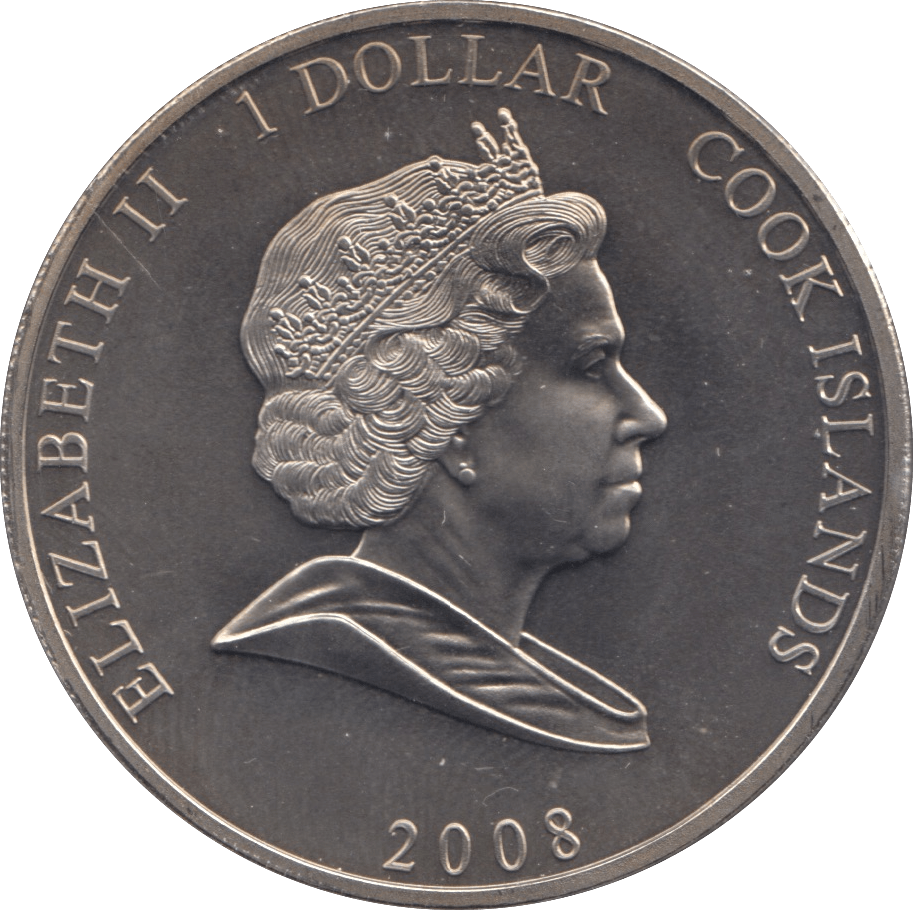 2007 ONE DOLLAR COOK ISLANDS F399 - WORLD COINS - Cambridgeshire Coins