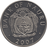 2007 ONE DOLLAR NAURU F329 - WORLD COINS - Cambridgeshire Coins