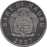 2007 ONE DOLLAR NAURU F432 - WORLD COINS - Cambridgeshire Coins