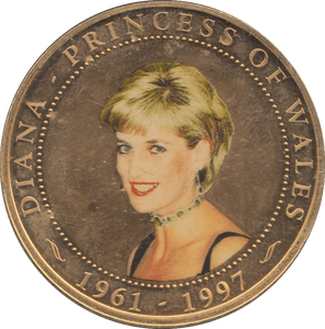 2007 ONE DOLLAR PRINCESS DIANA COMMEMORATIVE - WORLD COINS - Cambridgeshire Coins