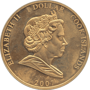 2007 ONE DOLLAR PRINCESS DIANA COMMEMORATIVE - WORLD COINS - Cambridgeshire Coins