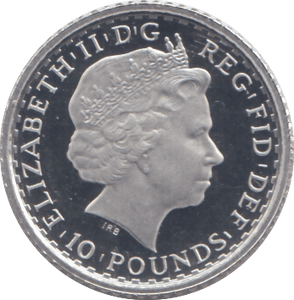 2007 PLATINUM PROOF BRITANNIA £10 - Platinum Coins - Cambridgeshire Coins