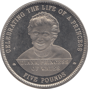 2007 PRINCESS OF WALES FIVE POUNDS - WORLD COINS - Cambridgeshire Coins