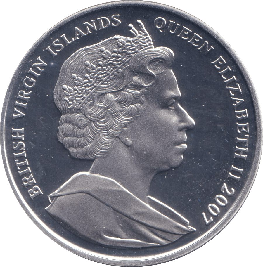 2007 SILVER PROOF 10 DOLLAR HENRY II - SILVER WORLD COINS - Cambridgeshire Coins