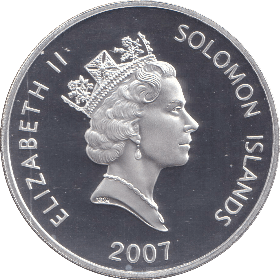 2007 SILVER PROOF 25 DOLLAR FIJIAN NDRUA - SILVER WORLD COINS - Cambridgeshire Coins