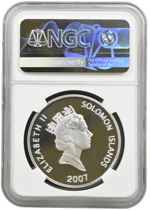 2007 SILVER PROOF 25 DOLLAR SOLOMONS BREDERDOE MISSPELLED "BREDEROE" PF 68 ULTRA CAMEO NGC - NGC SILVER COINS - Cambridgeshire Coins
