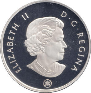 2007 SILVER PROOF 4 DOLLARS CANADA - SILVER WORLD COINS - Cambridgeshire Coins