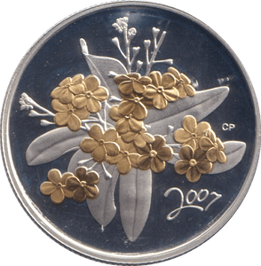 2007 SILVER PROOF 50 CENTS CANADA - SILVER WORLD COINS - Cambridgeshire Coins