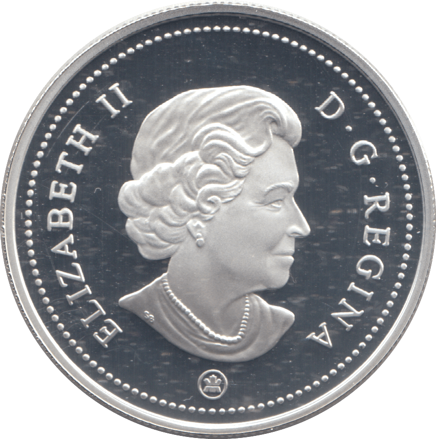 2007 SILVER PROOF CANADIAN DOLLAR - SILVER WORLD COINS - Cambridgeshire Coins