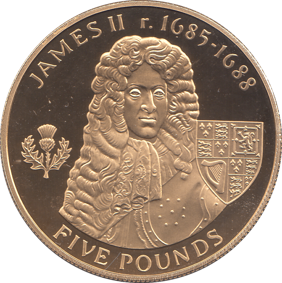 2007 SILVER PROOF FIVE POUNDS ALDERNEY - SILVER WORLD COINS - Cambridgeshire Coins