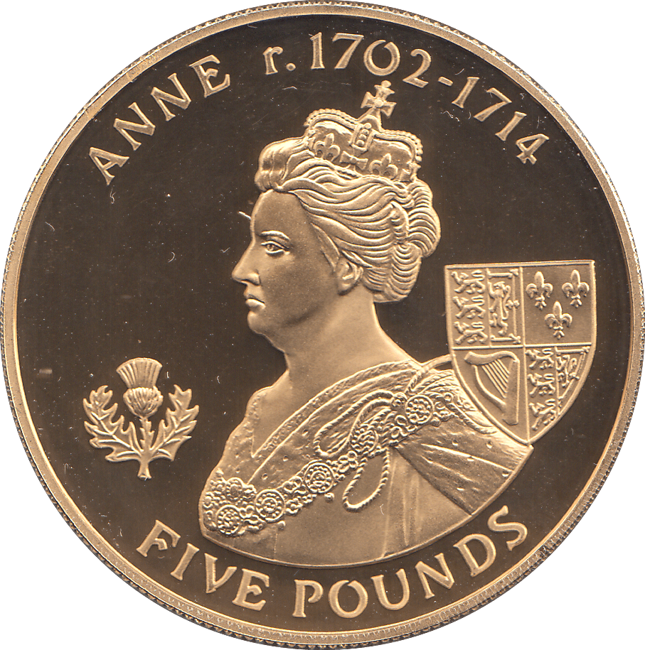 2007 SILVER PROOF FIVE POUNDS ALDERNEY - SILVER WORLD COINS - Cambridgeshire Coins