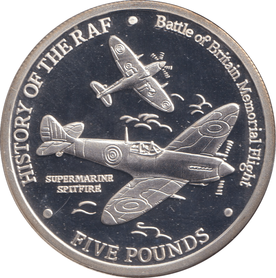 2007 SILVER PROOF FIVE POUNDS GIBRALTAR - SILVER WORLD COINS - Cambridgeshire Coins