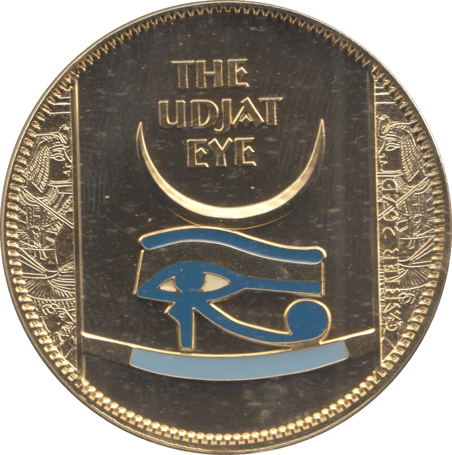 2007 SILVER PROOF GOLD PLATED THE TREASURES OF TUTANKHAMUN MEDALLION - Silver Proof - Cambridgeshire Coins