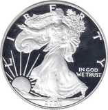 2007 SILVER PROOF LIBERTY DOLLAR USA - SILVER WORLD COINS - Cambridgeshire Coins