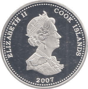2007 SILVER PROOF ONE CROWN ISLE OF MAN - SILVER WORLD COINS - Cambridgeshire Coins