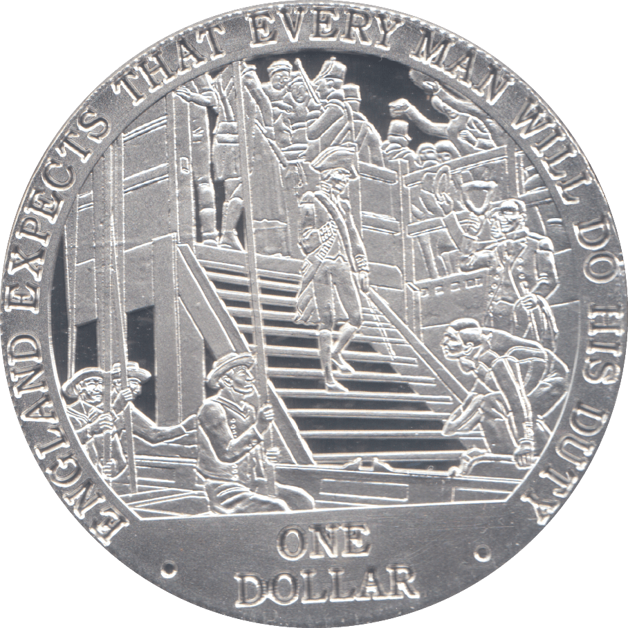 2007 SILVER PROOF ONE DOLLAR COOK ISLANDS - SILVER WORLD COINS - Cambridgeshire Coins