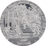 2007 SILVER PROOF ONE DOLLAR COOK ISLANDS - SILVER WORLD COINS - Cambridgeshire Coins