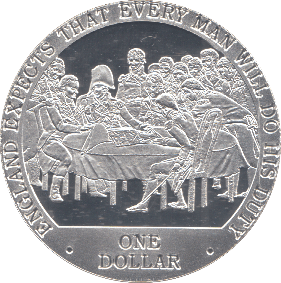 2007 SILVER PROOF ONE DOLLAR COOK ISLANDS - SILVER WORLD COINS - Cambridgeshire Coins