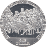 2007 SILVER PROOF ONE DOLLAR COOK ISLANDS - SILVER WORLD COINS - Cambridgeshire Coins