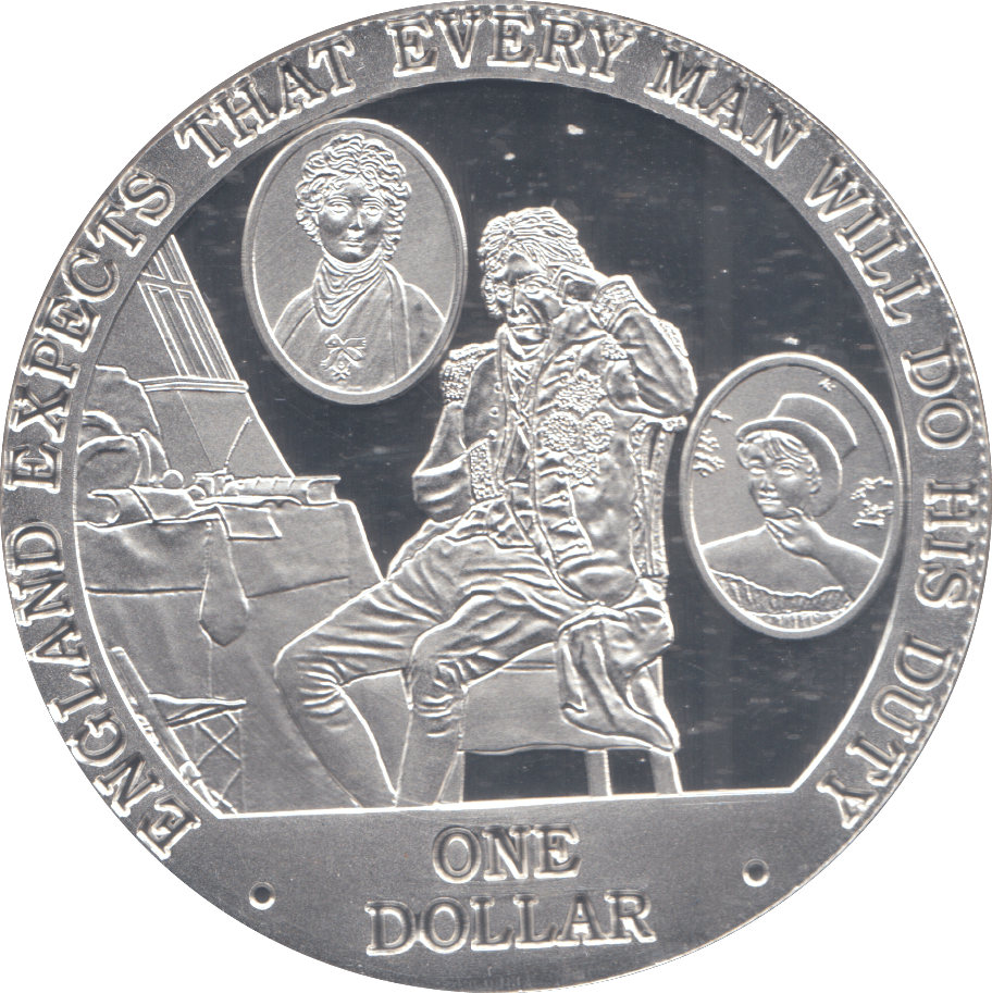 2007 SILVER PROOF ONE DOLLAR COOK ISLANDS - SILVER WORLD COINS - Cambridgeshire Coins