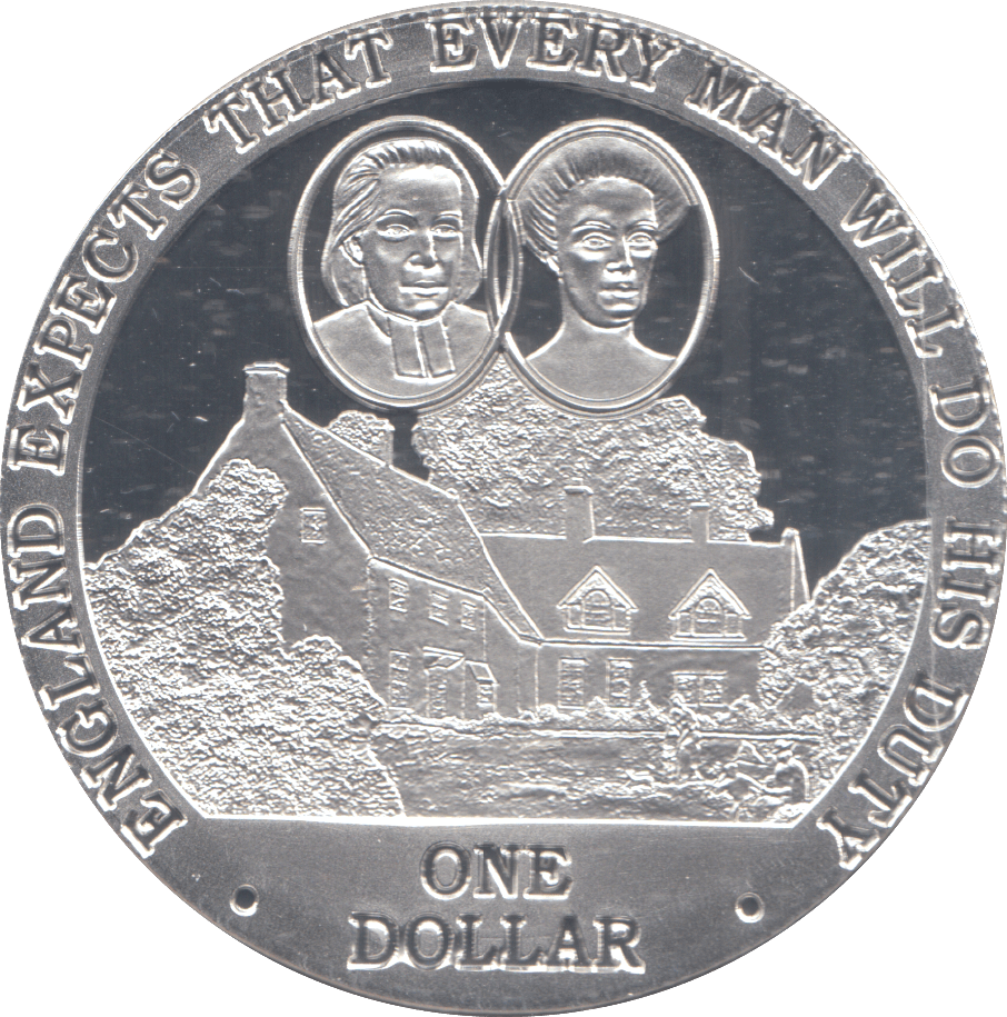 2007 SILVER PROOF ONE DOLLAR COOK ISLANDS - SILVER WORLD COINS - Cambridgeshire Coins