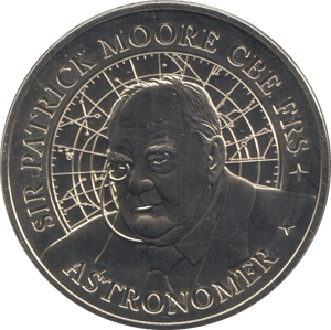 2007 SKY AT NIGHT SIR PATRICK MOORE MEDALLION - MEDALS & MEDALLIONS - Cambridgeshire Coins
