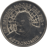 2007 SKY AT NIGHT SIR PATRICK MOORE MEDALLION - MEDALS & MEDALLIONS - Cambridgeshire Coins