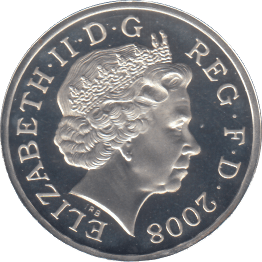 2008 £1 SILVER PROOF - £1 Silver Proof - Cambridgeshire Coins