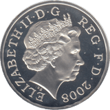 2008 £1 SILVER PROOF - £1 Silver Proof - Cambridgeshire Coins