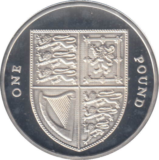 2008 £1 SILVER PROOF - £1 Silver Proof - Cambridgeshire Coins