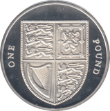 2008 £1 SILVER PROOF - £1 Silver Proof - Cambridgeshire Coins