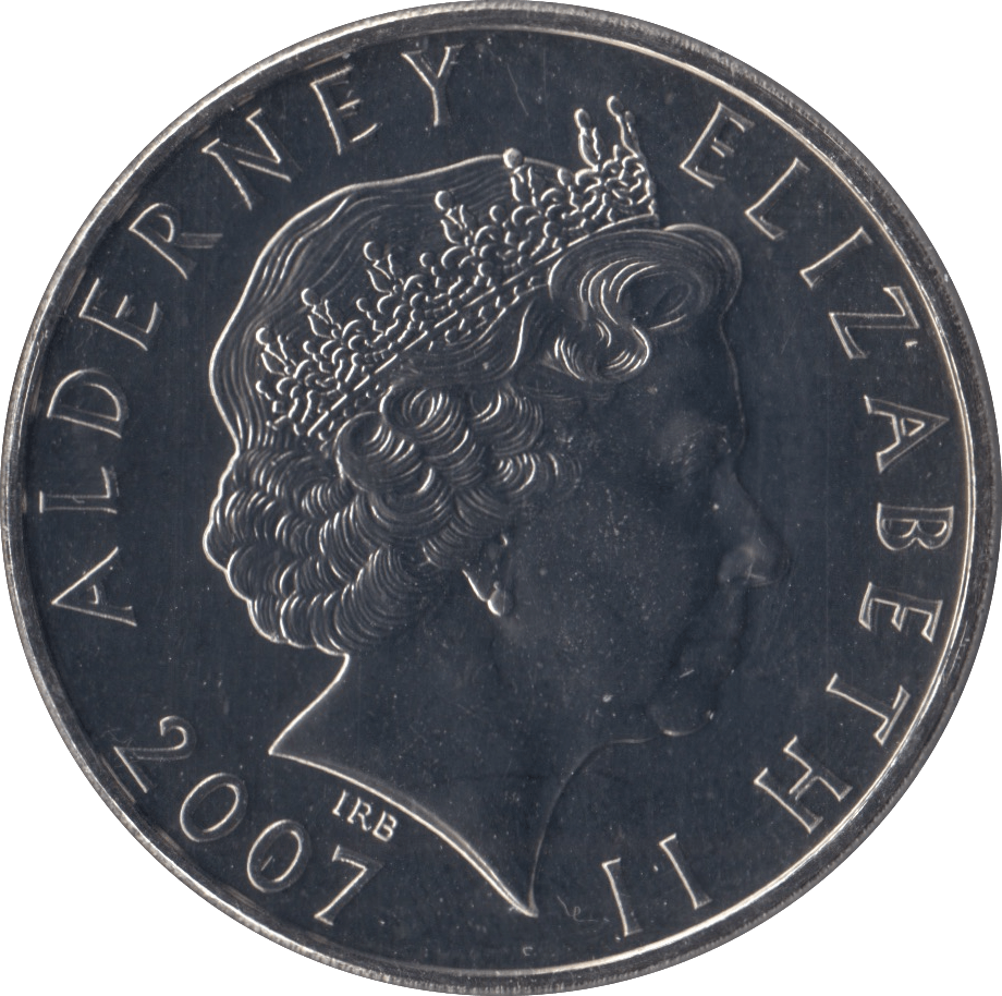 2008 BRILLIANT UNCIRCULATED PRINCESS DIANA COMMEMORATIVE £5 ALDERNEY - WORLD COINS - Cambridgeshire Coins
