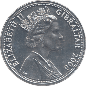 2008 CROWN THE ELIZABETHAN ERA - £5 BU - Cambridgeshire Coins