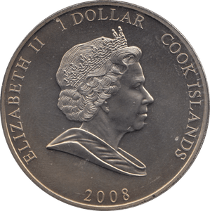 2008 FIFTY PENCE COOK ISLANDS F592 - WORLD COINS - Cambridgeshire Coins