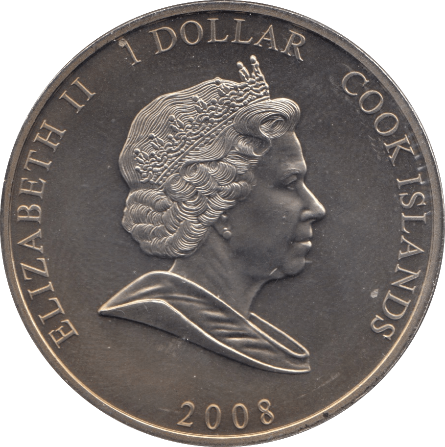 2008 FIFTY PENCE COOK ISLANDS F592 - WORLD COINS - Cambridgeshire Coins