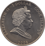 2008 FIFTY PENCE COOK ISLANDS F592 - WORLD COINS - Cambridgeshire Coins